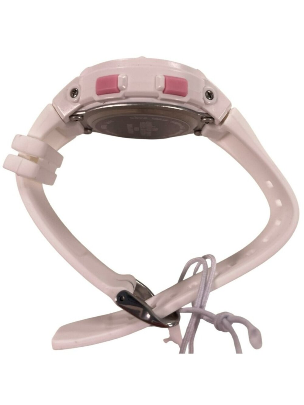 Time And Tru Digital Sport Watch Water Resistant Pink & White Women's O/S NEW - Picture 4 of 8